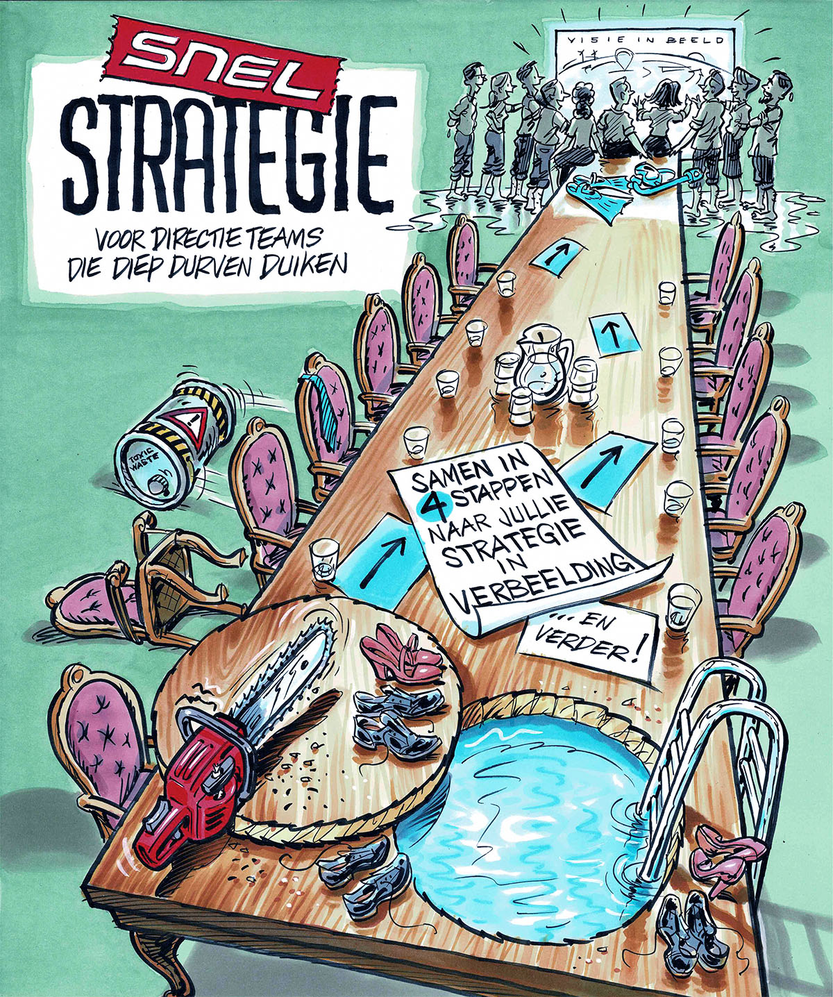 Voor directieteams die diep durven duiken.